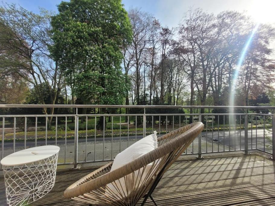 Mit Blick In Den Emsseepark Warendorf Exteriér fotografie